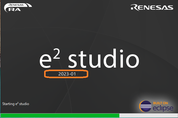 RAファミリ向け最新FSP v4.3.0同梱e2 studio 2023-01