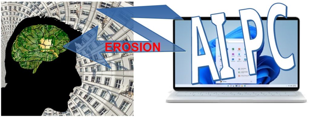 AI PCの使い方次第では脳(海馬)劣化速度を速める