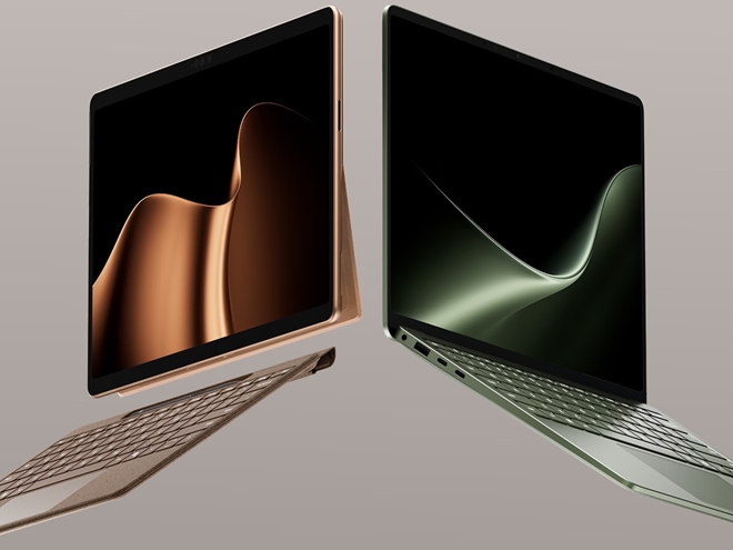 80TOPS NPUを持つSurface ProとLaptop(出典:Microsoft)